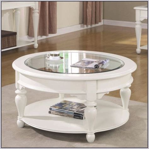 amazon white coffee table|small round white coffee table.